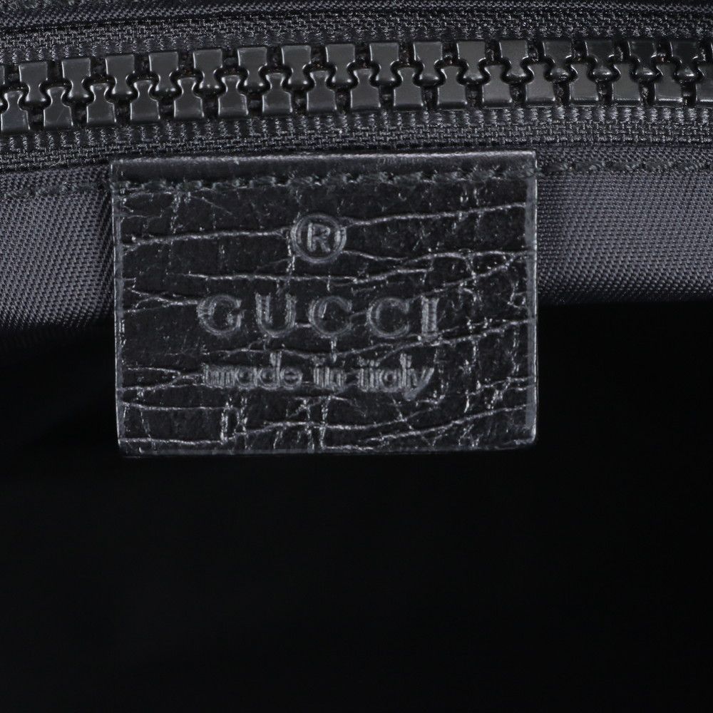 Gucci GG Supreme Leather 2-Way Boston Bag Crossbody Shoulder Business Travel — view 8
