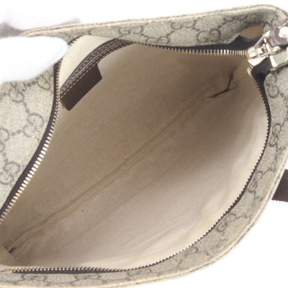 Gucci GG Supreme Leather Shoulder Bag Crossbody Messenger Business Tote — view 7