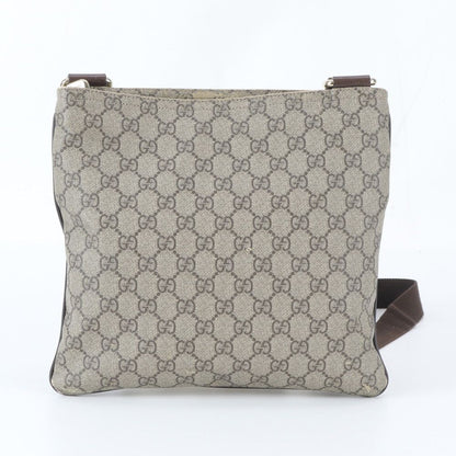 Gucci GG Supreme Leather Shoulder Bag Crossbody Messenger Business Tote — view 3