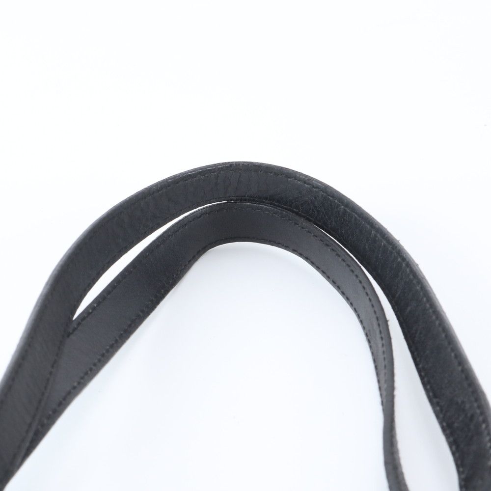 Gucci GG Canvas 002 Leather Tote Shoulder Hand Black — view 8