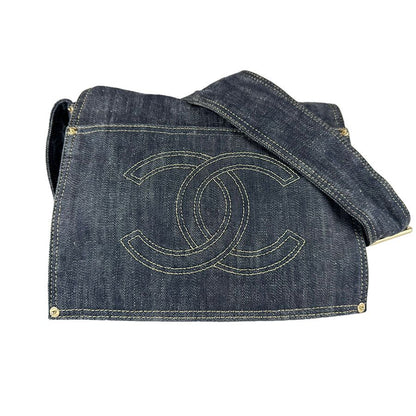 Chanel Shoulder Bag Navy