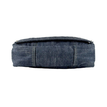 Chanel Shoulder Bag Navy — view 4