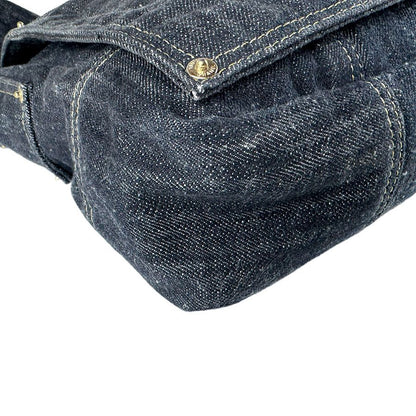 Chanel Shoulder Bag Navy — view 8