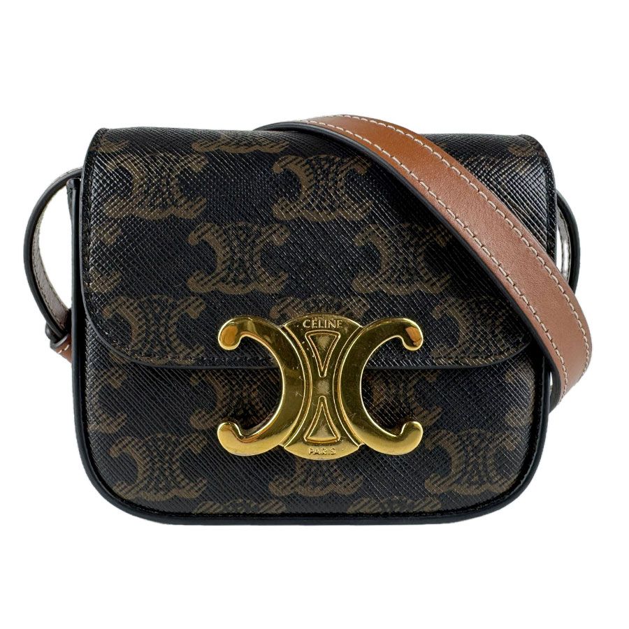 Celine Shoulder Bag Triomphe Mini Claude