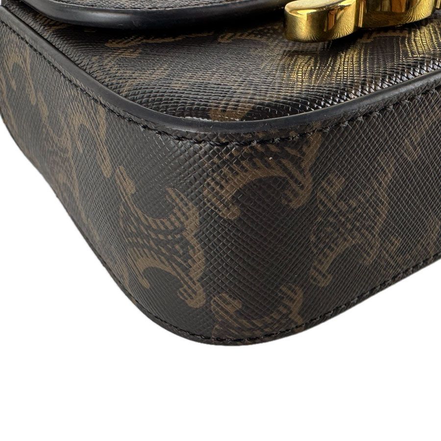 Celine Shoulder Bag Triomphe Mini Claude — view 8