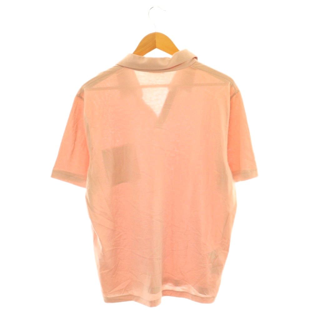 Hermes T-Shirt Short Sleeve Skipper Top Cotton XL Pink — view 2
