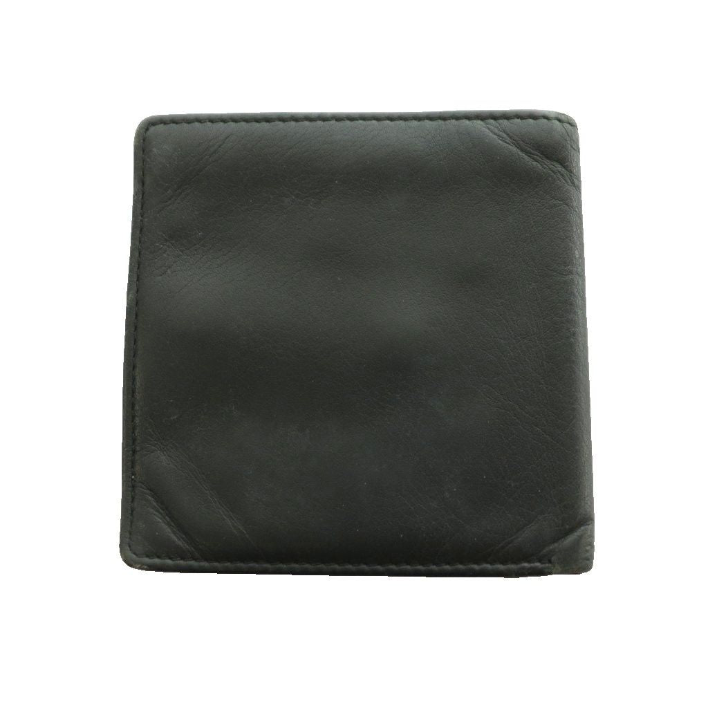 Dior Bifold Wallet CD Logo Leather Black SS — view 2