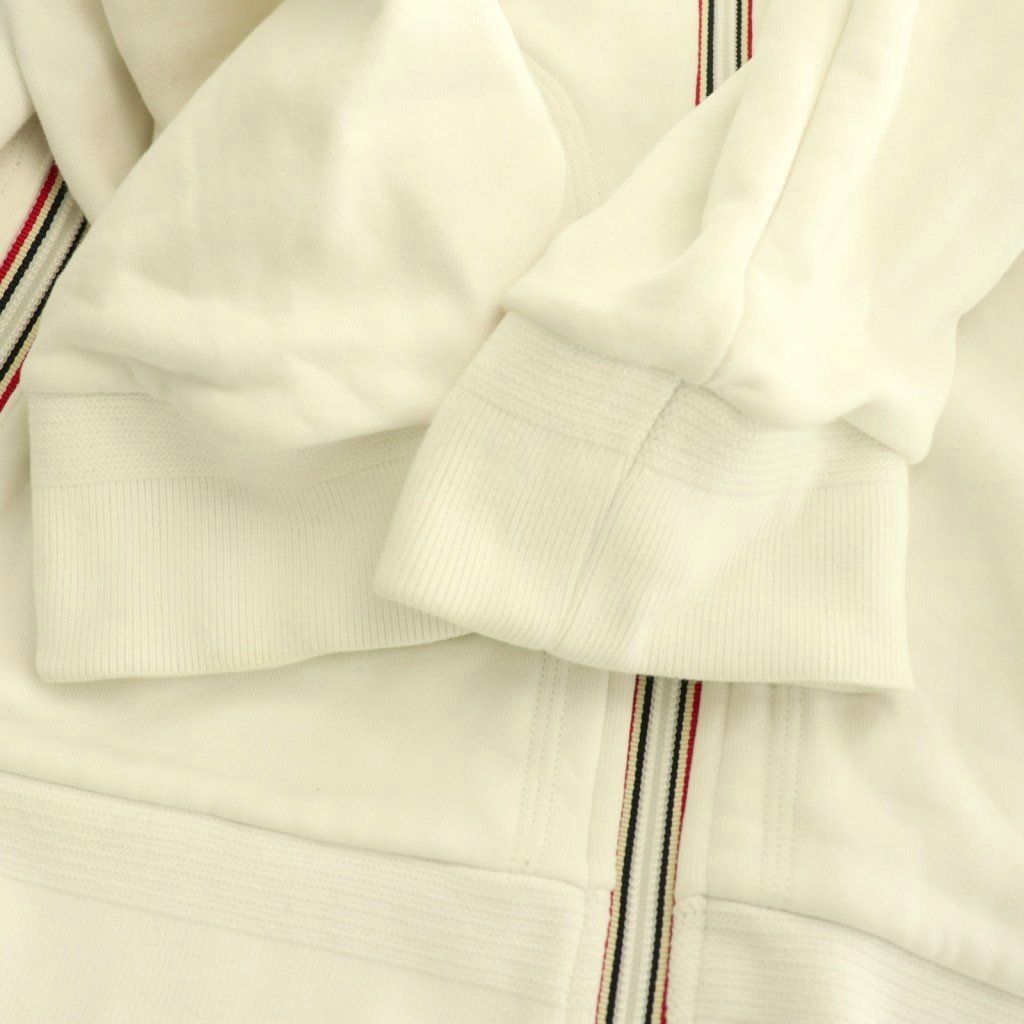 Moncler Maglia Cardigan Jacket Zip Up Cotton XXL White — view 8