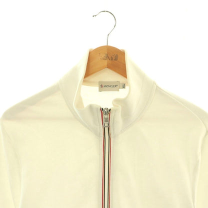Moncler Maglia Cardigan Jacket Zip Up Cotton XXL White — view 4