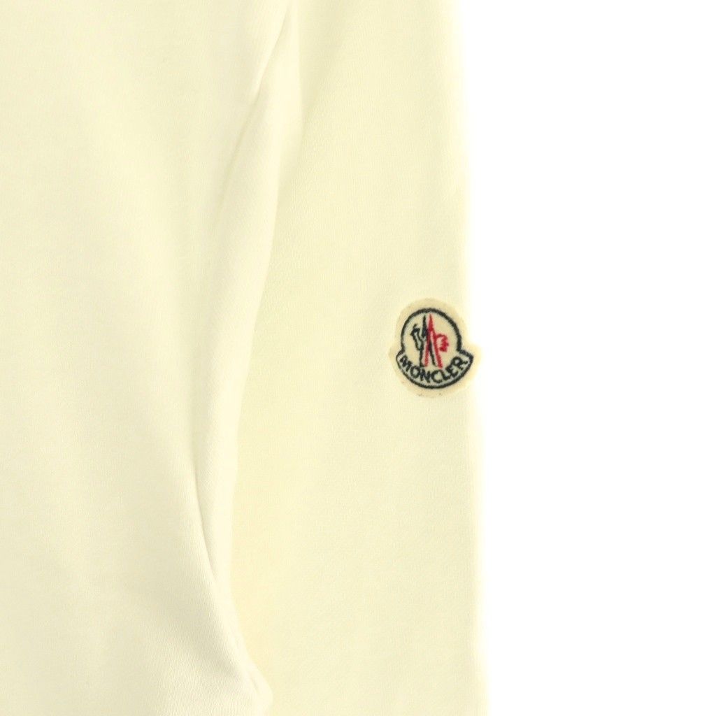 Moncler Maglia Cardigan Jacket Zip Up Cotton XXL White — view 5