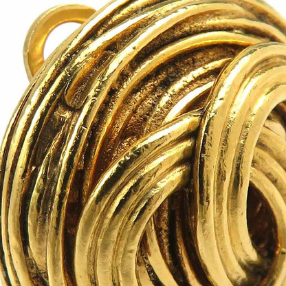 Chanel Earrings Vintage Gold — view 9