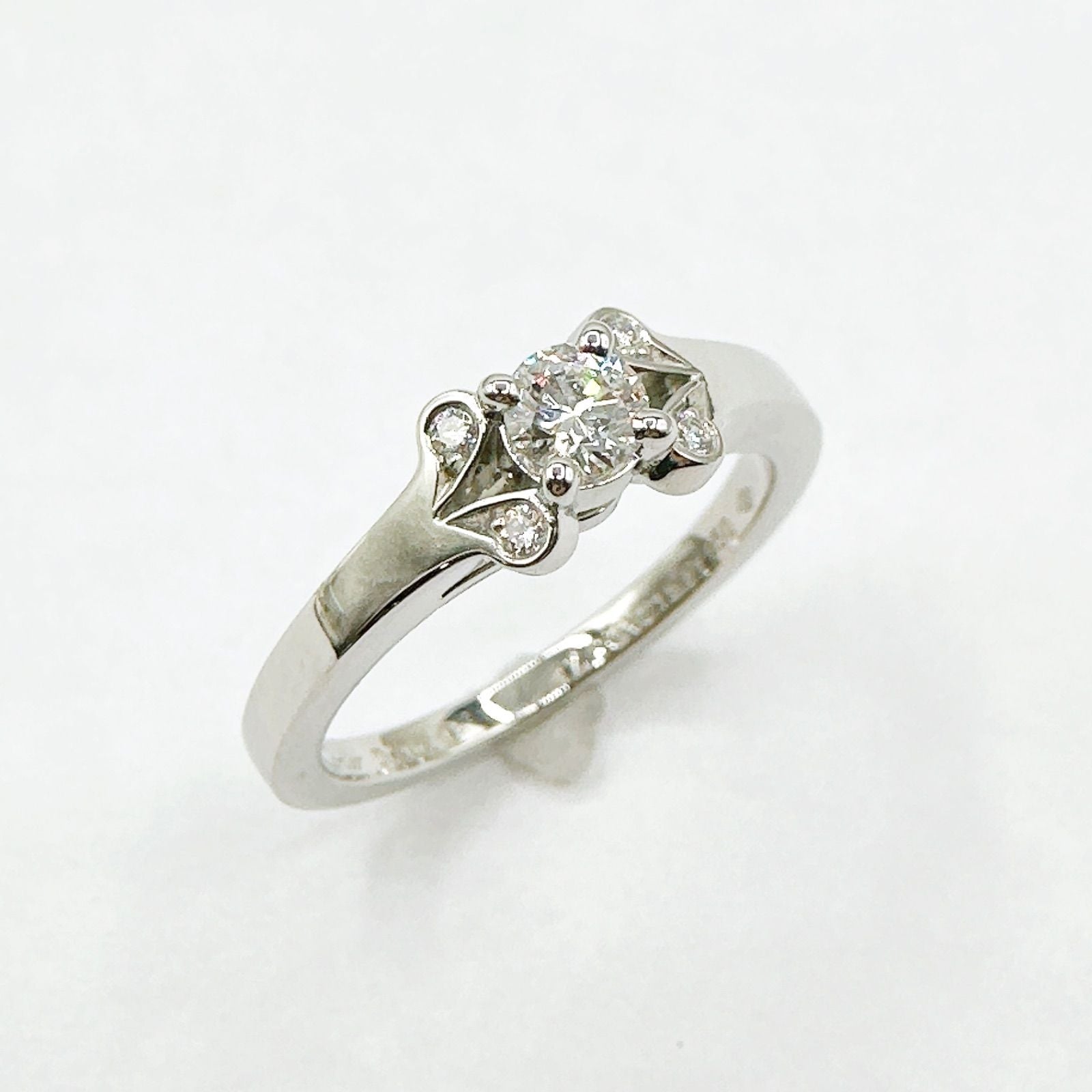 Cartier Ballerina Diamond Platinum Gia Ring 47 No 7 — view 2