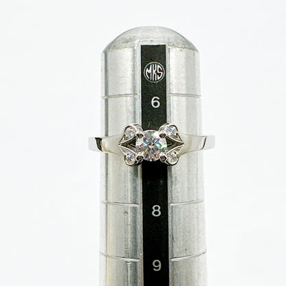 Cartier Ballerina Diamond Platinum Gia Ring 47 No 7 — view 7