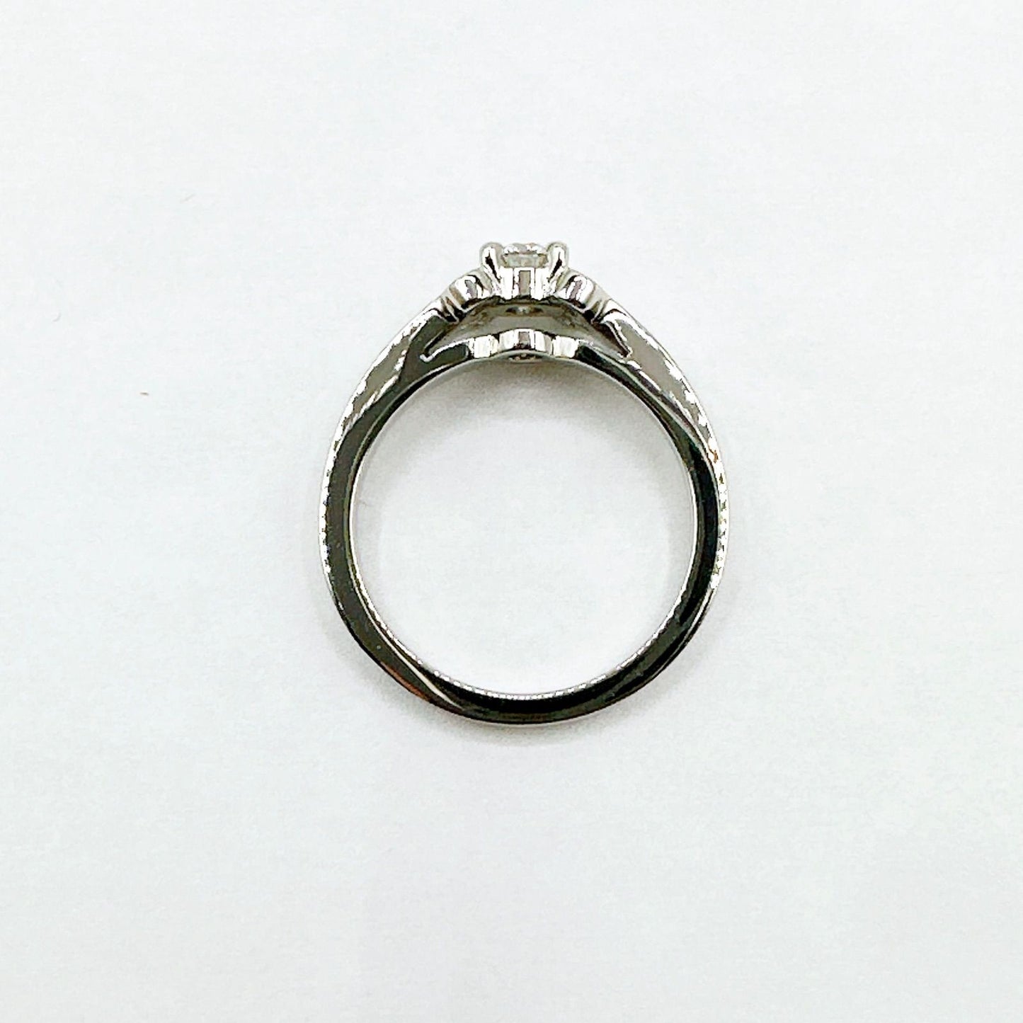 Cartier Ballerina Diamond Platinum Gia Ring 47 No 7 — view 6