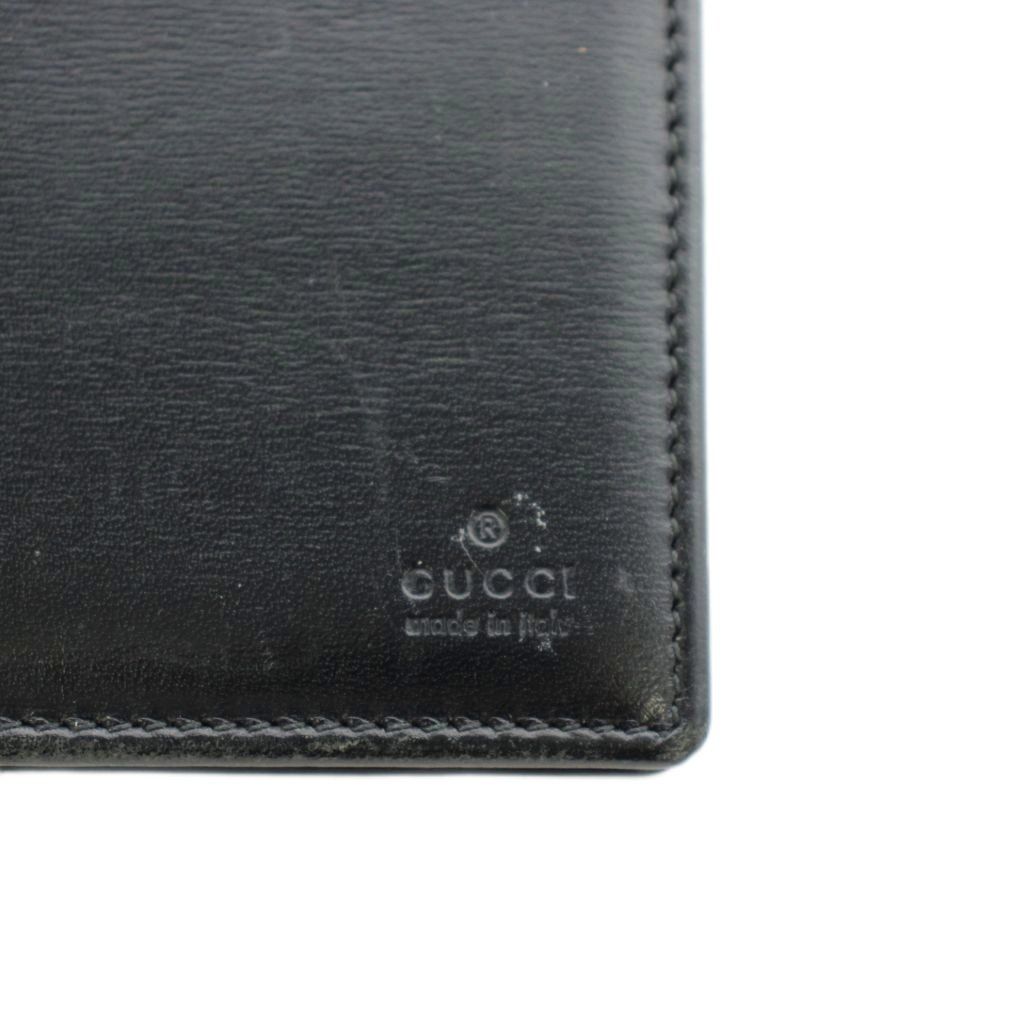 Gucci Wallet Bifold Leather Black — view 3