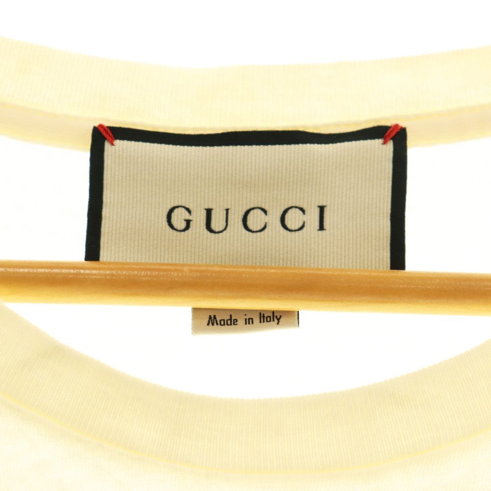 Gucci T-Shirt Clear Neck Short Sleeve Logo Generation SY — view 5