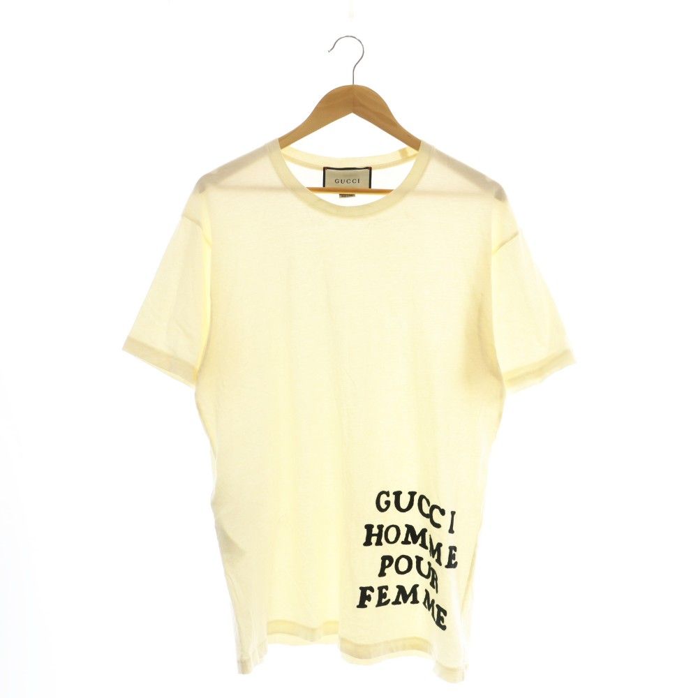 Gucci T-Shirt Clear Neck Short Sleeve Logo Generation SY