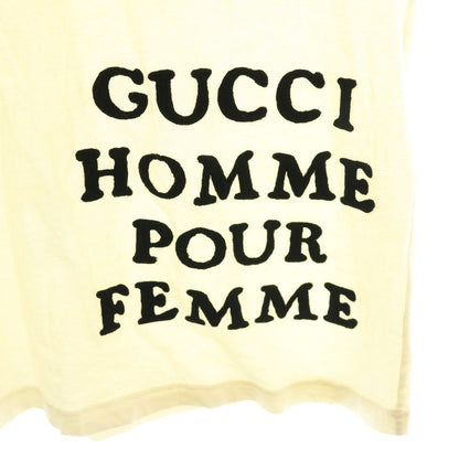 Gucci T-Shirt Clear Neck Short Sleeve Logo Generation SY — view 4