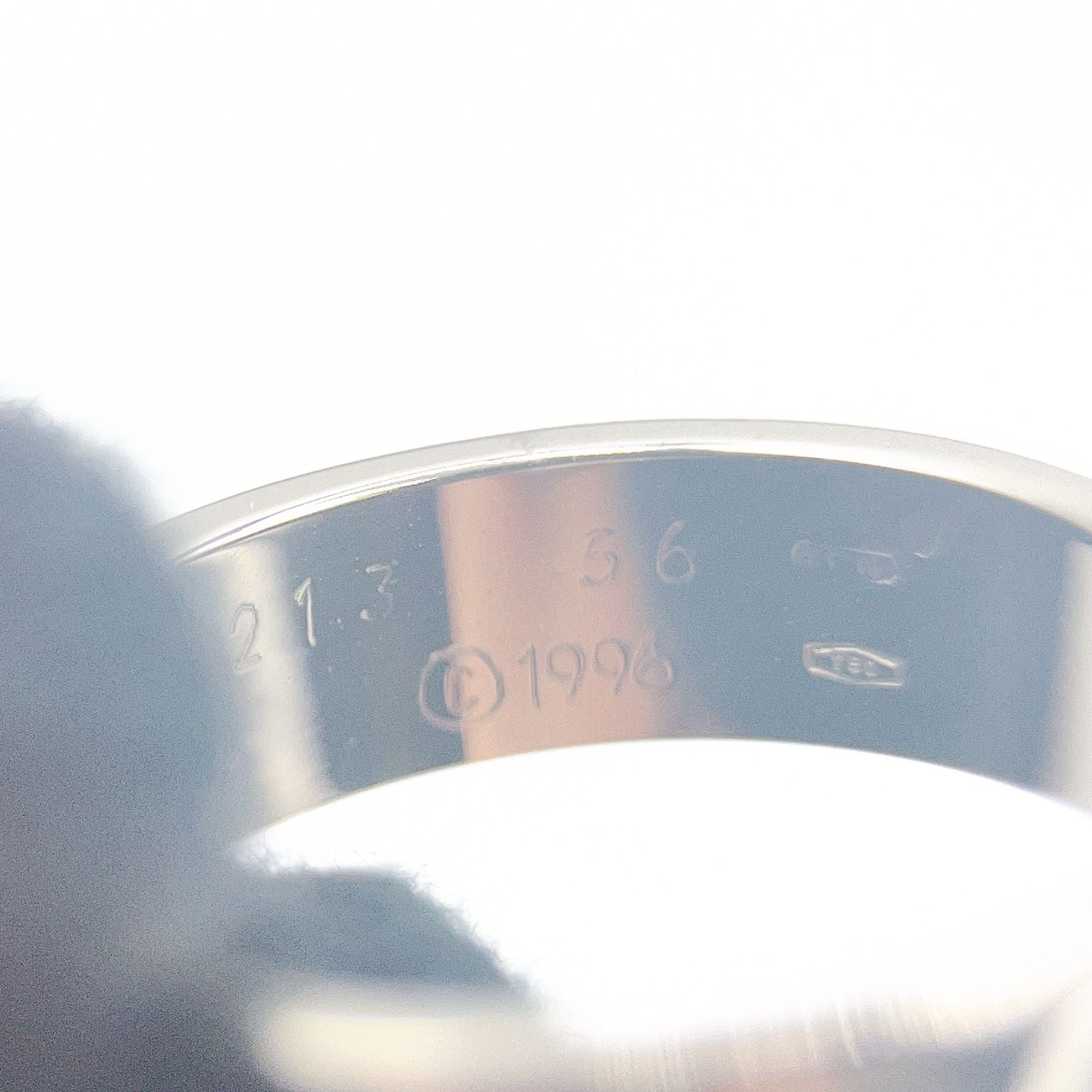 Cartier Love White Gold Ring — view 4