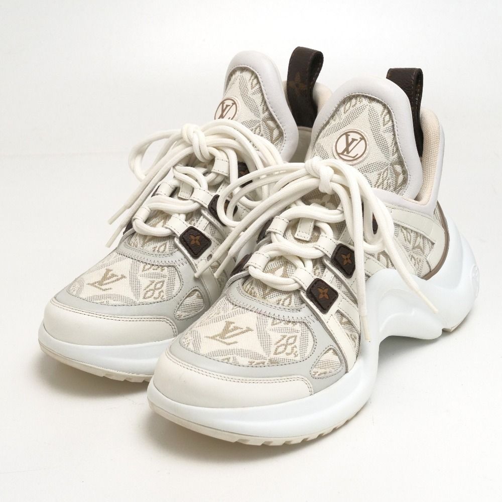 Louis Vuitton Sneakers 35.5 Monogram Low