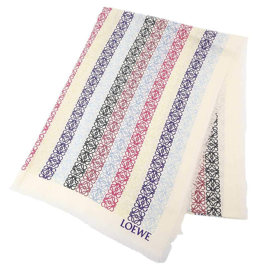 Loewe Anagram Multicolor Scarf Shawl