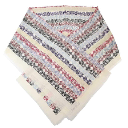 Loewe Anagram Multicolor Scarf Shawl — view 3