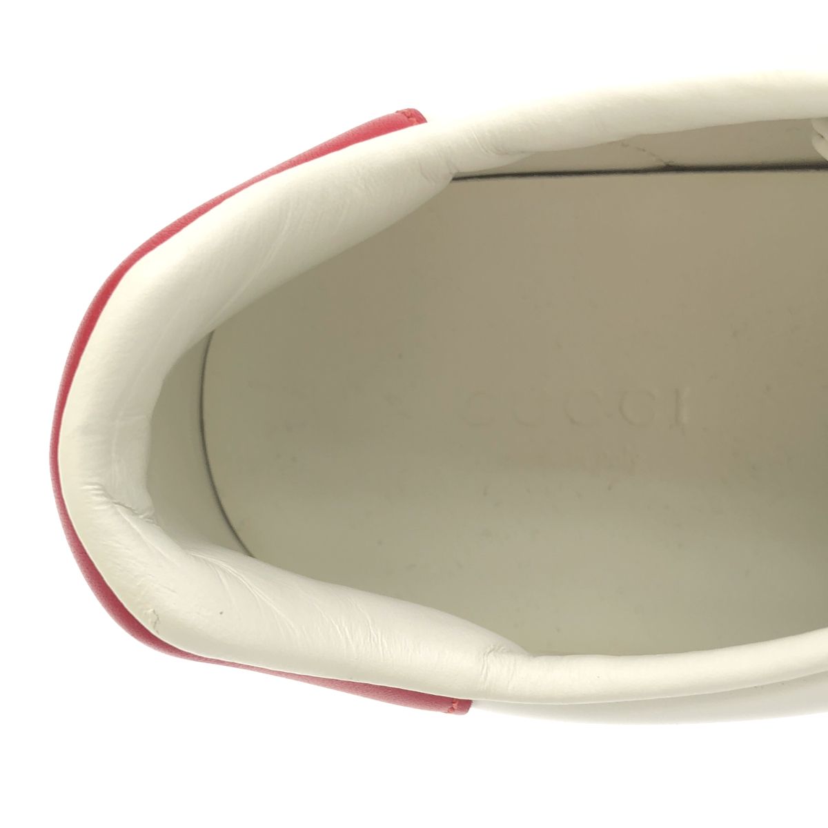 Gucci Ace GG Cherry Low Cut Sneakers White — view 5