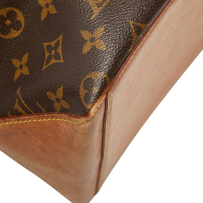 Louis Vuitton Monogram Cabas Mezzo Shoulder Bag Tote Brown Leather — view 7