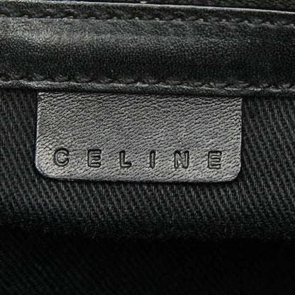 Celine C Macadam Boogie Bag Handbag Black Suede Leather — view 9