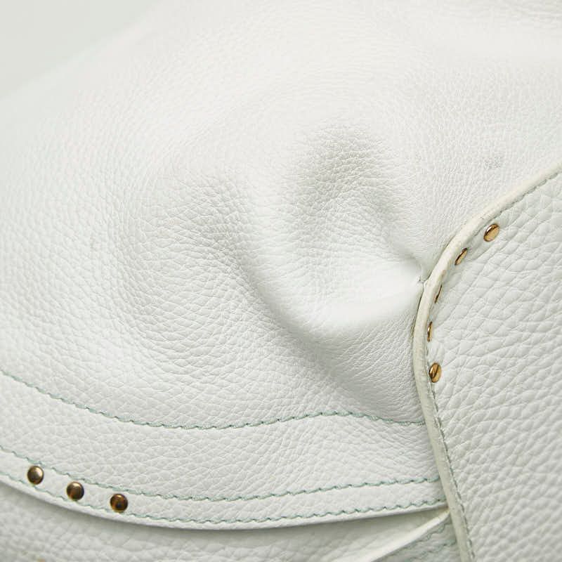 Celine Tote White Leather — view 7