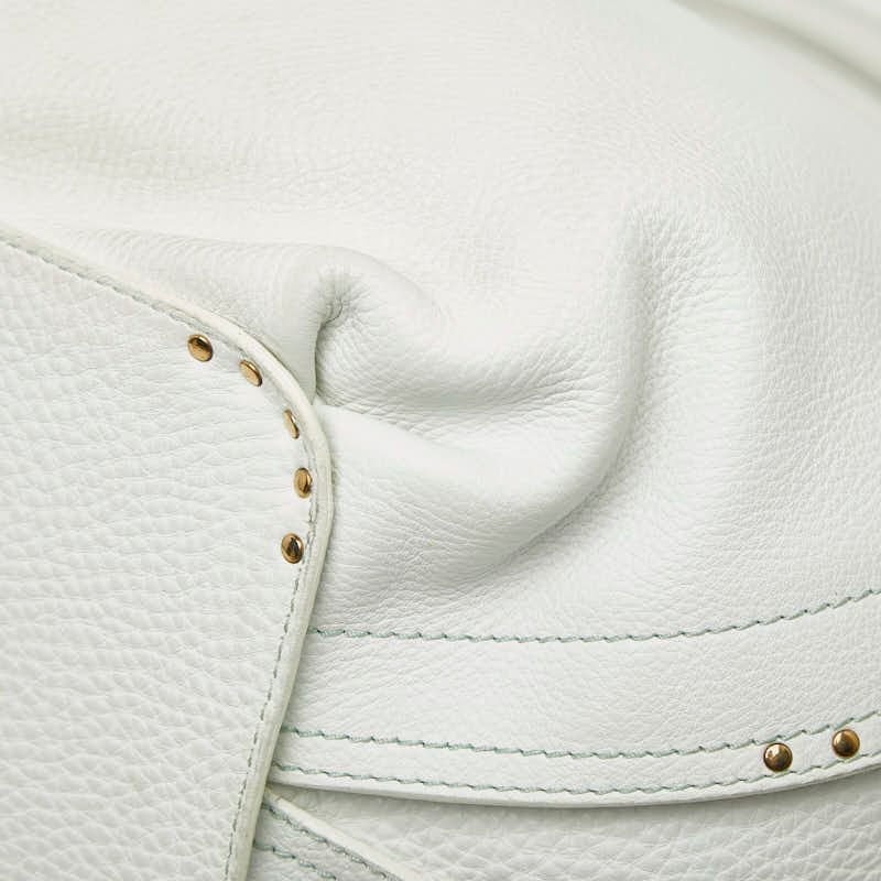 Celine Tote White Leather — view 4