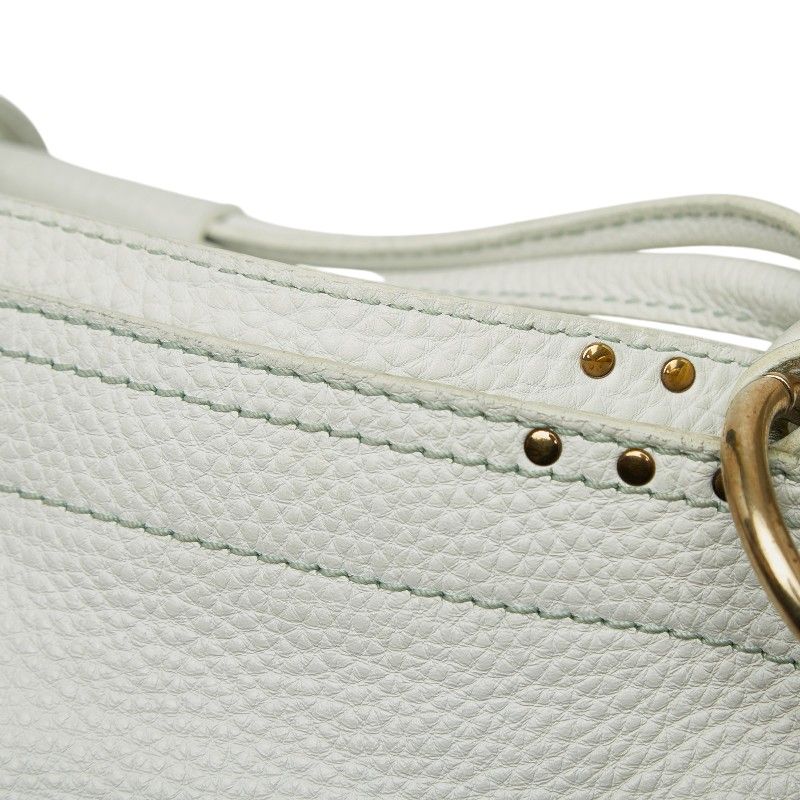 Celine Tote White Leather — view 8