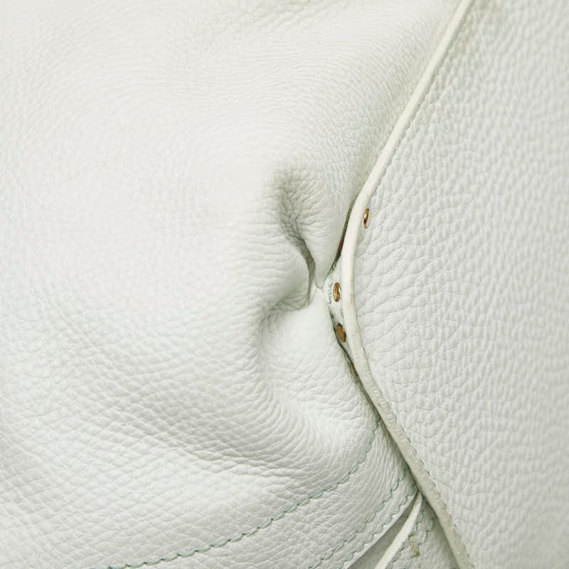 Celine Tote White Leather — view 5