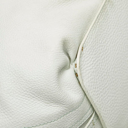 Celine Tote White Leather — view 5