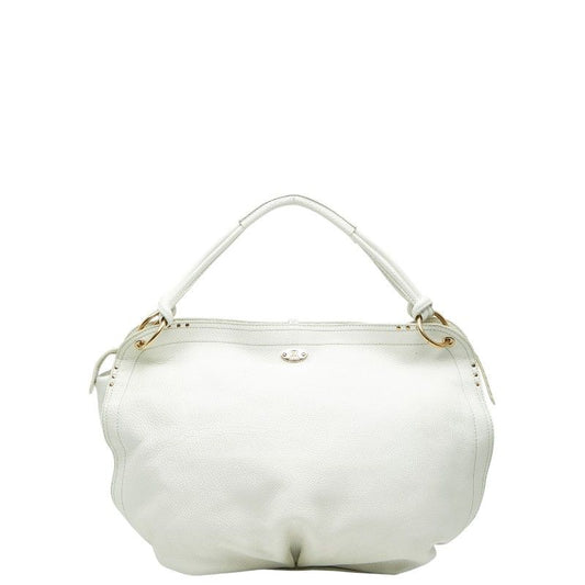 Celine Tote White Leather