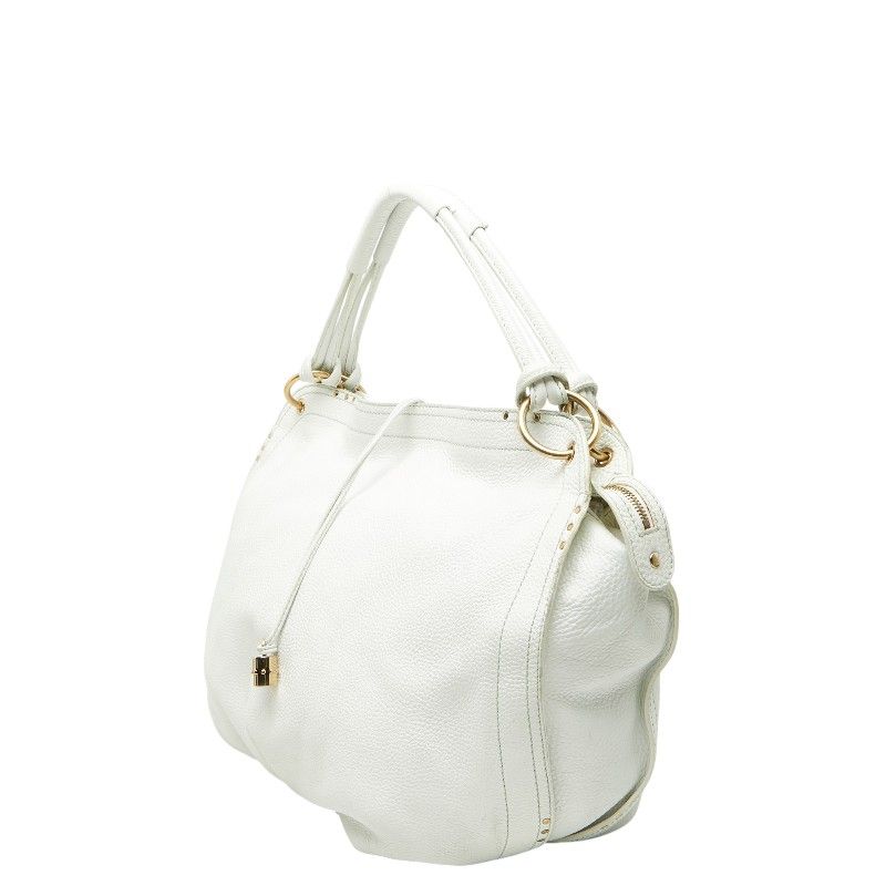 Celine Tote White Leather — view 2