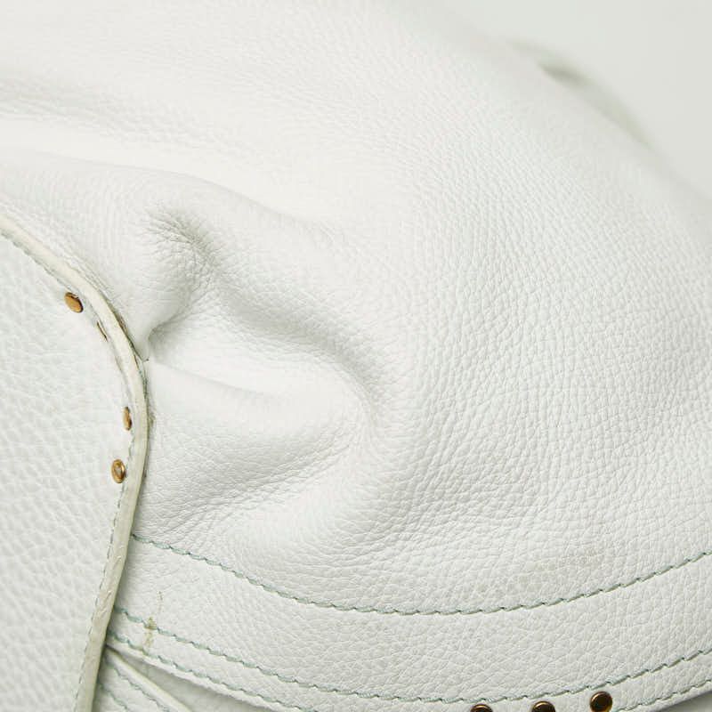 Celine Tote White Leather — view 6