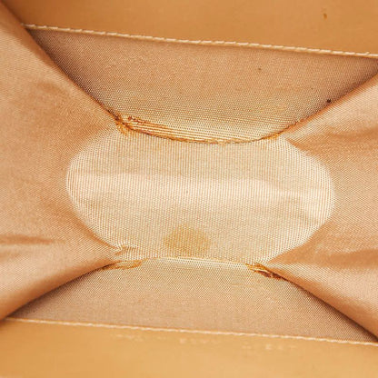 Bvlgari Logo Mania Shoulder Bag Pouch Beige Brown Canvas Leather — view 4