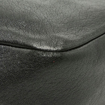 Saint Laurent Tassel Crossbody Shoulder Bag Black Leather — view 7