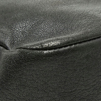 Saint Laurent Tassel Crossbody Shoulder Bag Black Leather — view 5