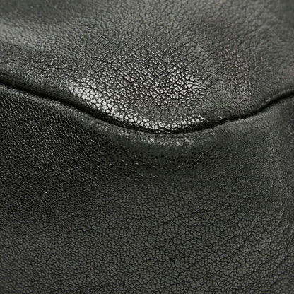 Saint Laurent Tassel Crossbody Shoulder Bag Black Leather — view 4