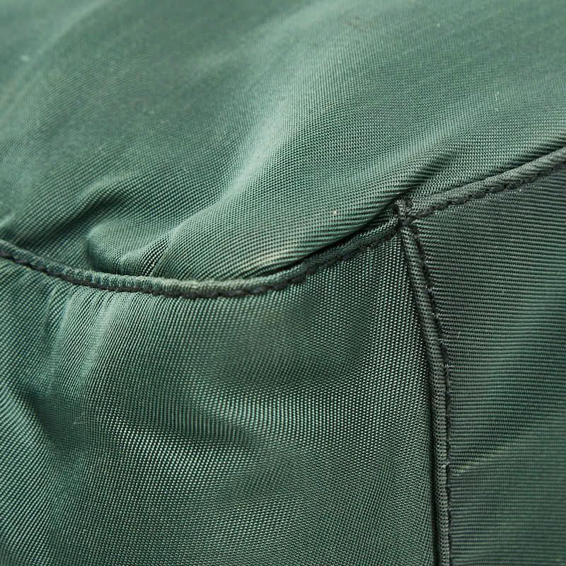 Prada Handbag Green Nylon — view 7