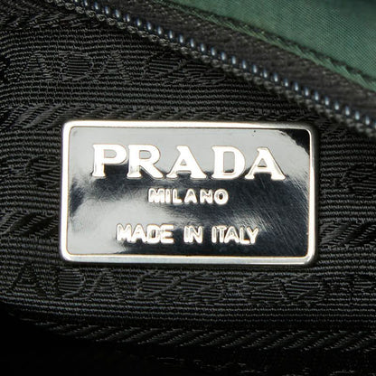 Prada Handbag Green Nylon — view 9