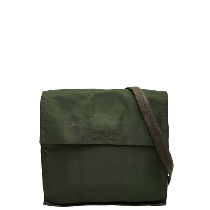 Prada Crossbody Shoulder Bag Khaki Brown Nylon