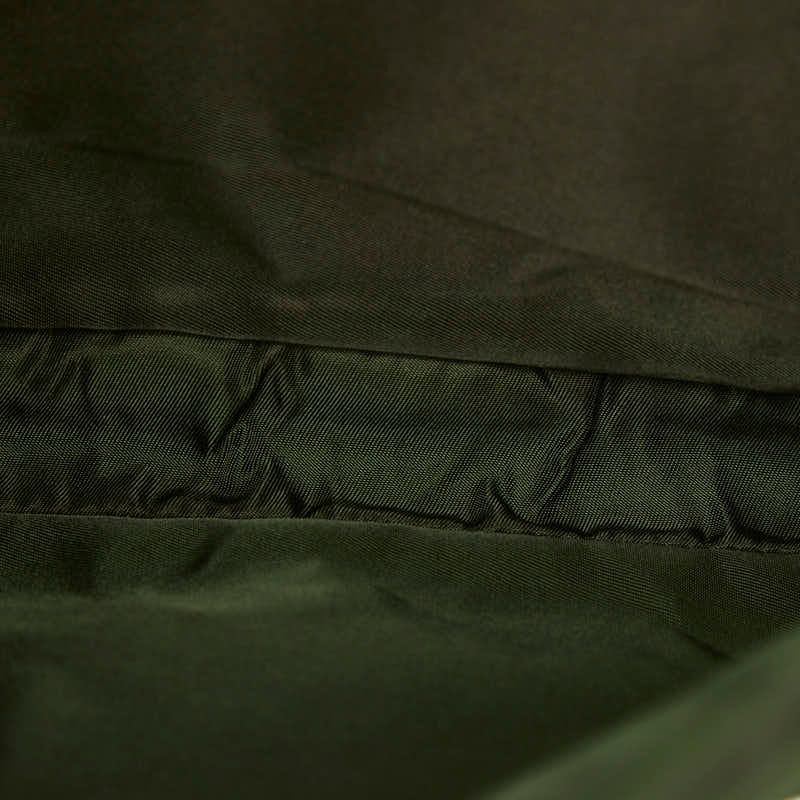 Prada Crossbody Shoulder Bag Khaki Brown Nylon — view 8