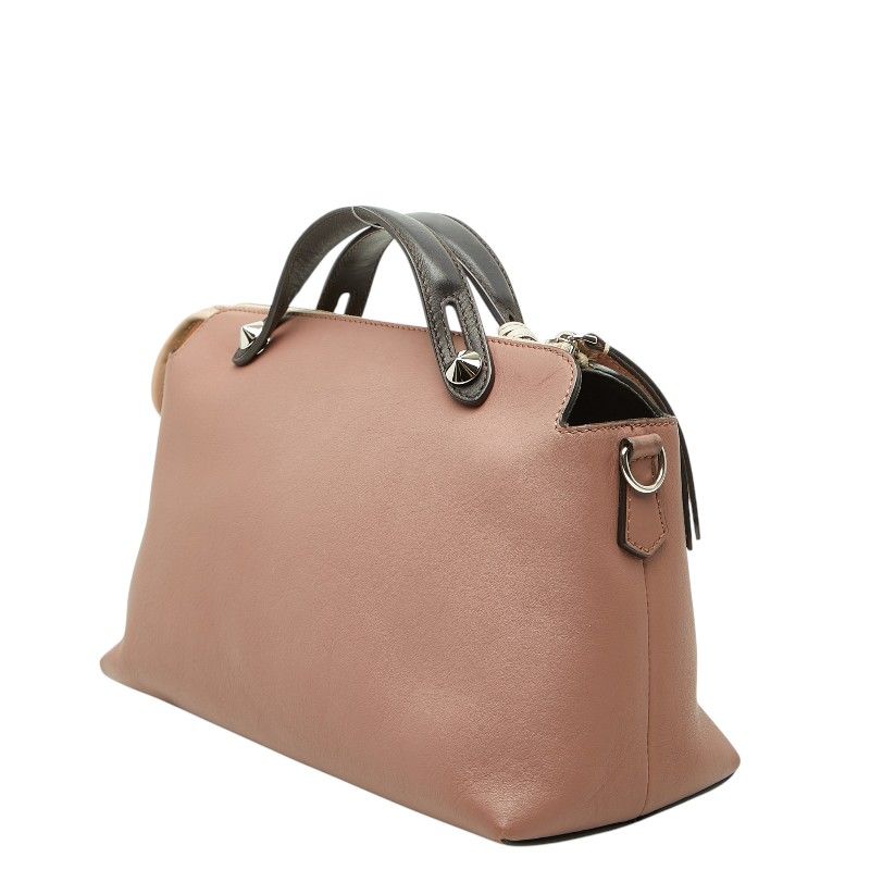 Fendi by the Way 2-Way Shoulder Bag Pink Leather — view 2