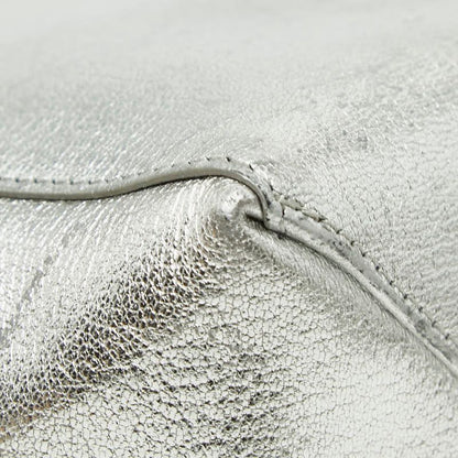 Celine Vertical Cover Small 2-Way Shoulder Bag Silver Leather — view 7