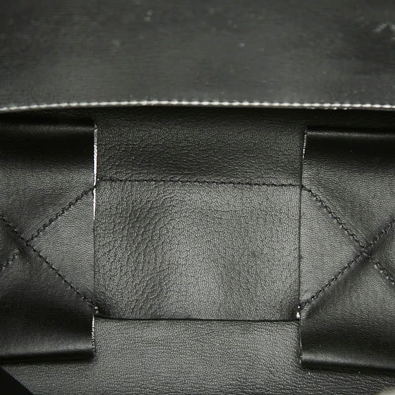 Celine Vertical Cover Small 2-Way Shoulder Bag Silver Leather — view 9