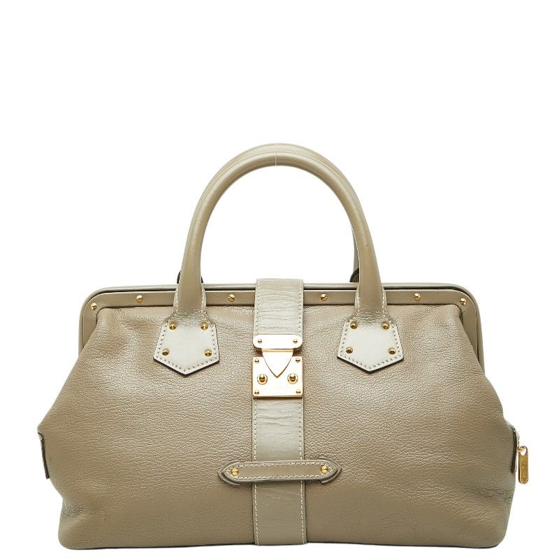 Louis Vuitton Suhali Angenue PM Handbag Verone Gray Leather