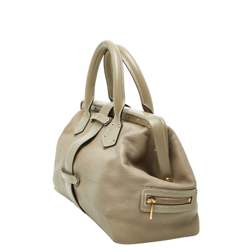 Louis Vuitton Suhali Angenue PM Handbag Verone Gray Leather — view 2